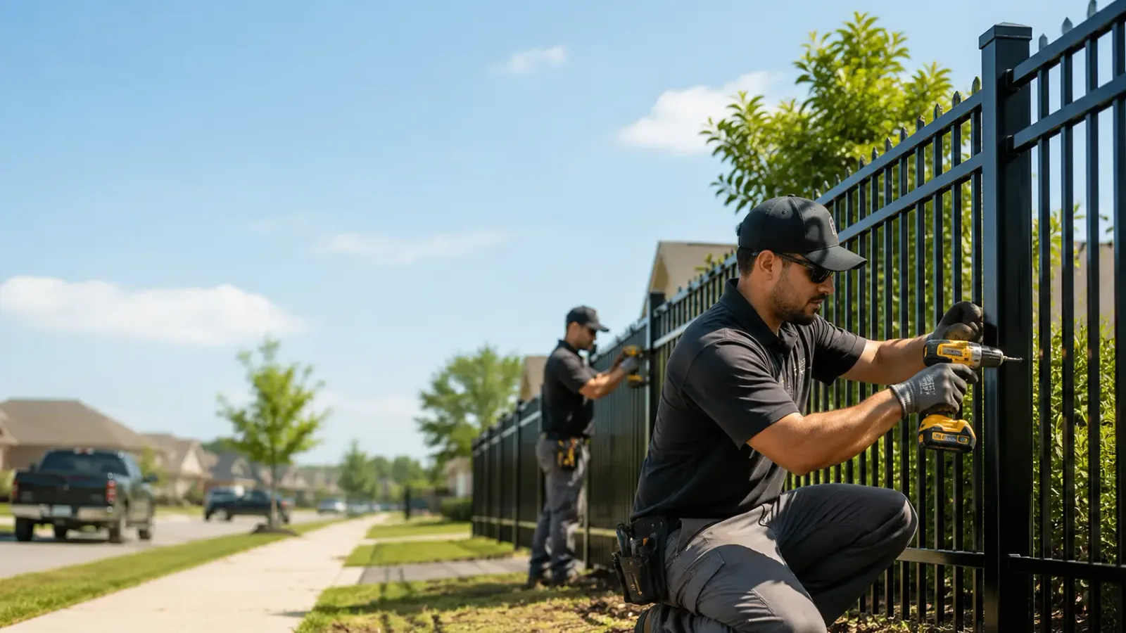 Metal Fence Installation in Atkins, IA